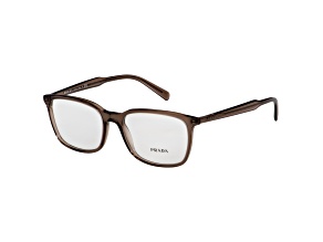 Prada Unisex Fashion 55mm Transparent Brown Opticals | PR13XV-09F1O1-55