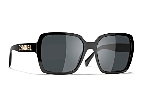 CHANEL ゴールドロゴ スクエアサングラス CHANEL スーパーコピー サングラス ピンクグラデーションレンズ