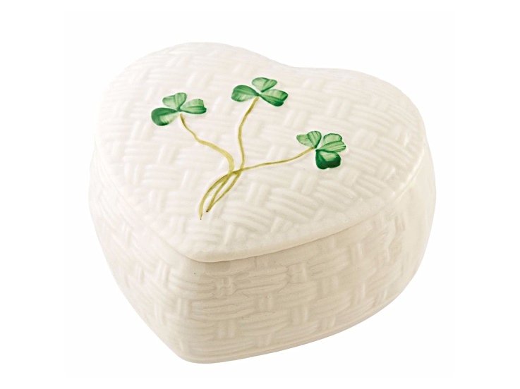 Belleek Kylemore Trinket Box