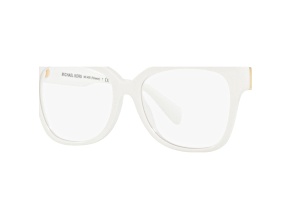 Michael Kors Women's Palawan 52mm Optic White Opticals|MK4091-3100