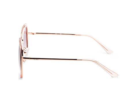 Guess Women's 56 mm Shiny Pink Sunglasses