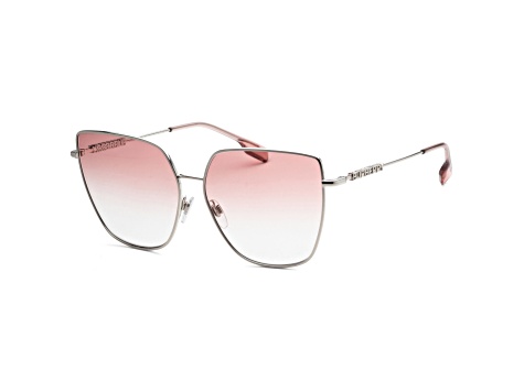 Burberry Women's Alexis 61mm Silver Sunglasses|BE3143-10058D-61