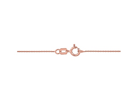 1 1/8 CT TGW Pink Sapphire Heart Pendant with Chain in 10K Rose Gold