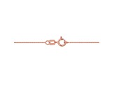 1 1/8 CT TGW Pink Sapphire Heart Pendant with Chain in 10K Rose Gold