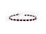 11.40ctw Ruby and Diamond Bracelet set in 14k White Gold