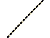 11.40ctw Sapphire and Diamond Bracelet set in 14k Yellow Gold