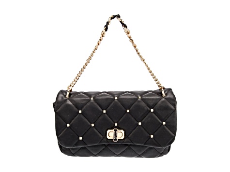 Badgley mischka crossbody with studs sale