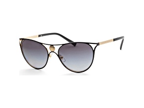 Versace Women's Fashion 57mm Black/Gold Sunglasses | VE2237-1433T3-57