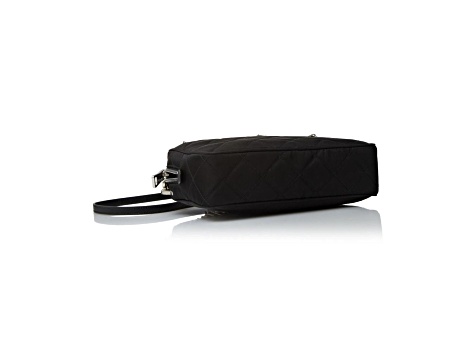 PRADA☆ロゴポイント ナイロン バックパック BLACK LADIES Prada Re-Edtion Nylon Quilted Black Triangle Logo Crossbody