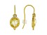 Judith Ripka 13.7ctw Oval Canary Yellow Cubic Zirconia 14k Gold Clad Drop Earrings