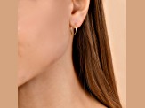 14K Gold Ball Earrings & Endless Hoop Set