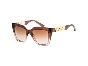Versace Women's Fashion  56mm Brown Transp Gradient Be Sunglasses | VE4418-533213