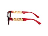 Versace Women's Fashion 52mm Transparent Red Sunglasses | VE4419-388-2