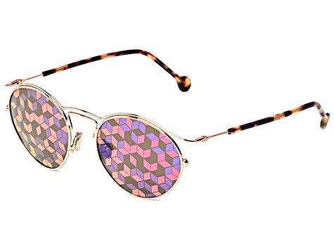 Christian Dior ORIGINS1 Gold Tone Havana Frame / Pink  display picture 2
