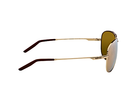 Revo Men's Fashion 61mm Gold Sunglasses | RE3087-04-CH