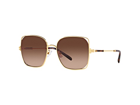 Tory Burch Women's Fashion 55mm Gold Tone Sunglasses | TY6097-3316T5-55
