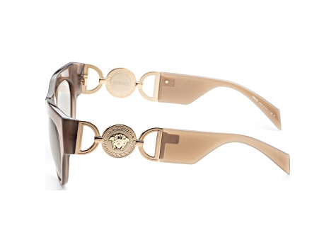 Versace Women's Fashion  56mm Opal Brown Sunglasses | VE4440U-5407-3-56