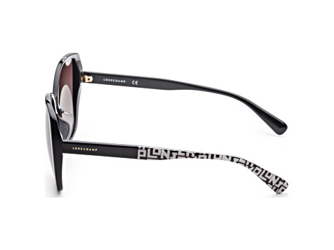 Longchamp Women's 58mm Black Sunglasses