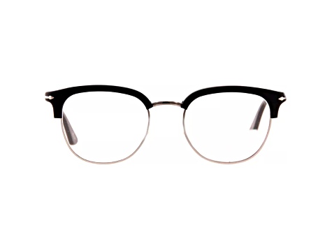 Eyevan Unisex 48mm Black Silver Opticals | CARAVAN-BKS-48 - 122C0A | JTV.com