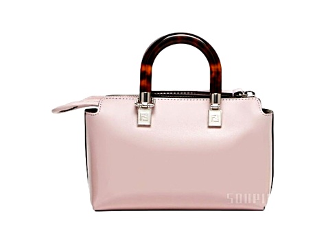 Fendi By The Way Mini Bag Boston Small Bag in Light Pink Fendi By The Way Mini Bag Boston Small Bag in Light Pink