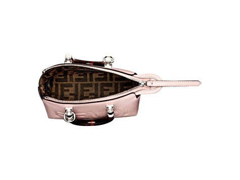 Fendi By The Way Mini Bag Boston Small Bag in Light Pink Patent