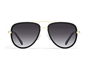 Quay All In Mini Black Aviator Frame / Smoke Lenses Sunglasses
