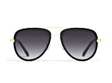 Quay All In Mini Black Aviator Frame / Smoke Lenses Sunglasses - 122LFB ...