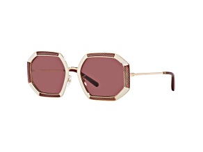 Tory Burch Women's Fashion 52mm Light Gold Tone Sunglasses | TY6102-335469-52