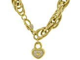 Judith Ripka Verona 14k Gold Clad 20" Rope Chain Necklace