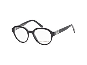 Dolce & Gabbana Men's Fashion  50mm Brushed Black Opticals | DG3367-2820-50