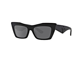 Dolce & Gabbana Women's Fashion 53mm Matte Black Sunglasses|DG4435-25256G-53