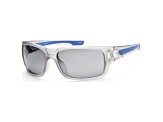 Champion Men's Sport 64mm Matte Transparent Gray Sunglasses | CU515904