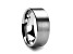 MERCURY Flat Brushed Finish Tungsten Wedding Ring 10mm