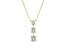 0.25ctw Diamond 3 Stone Pendant 14k Yellow Gold