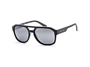 Armani Exchange Men's Fashion 57mm Matte Black Sunglasses|AX4074S-80786G-57