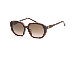 Jimmy Choo Women's Karly 57mm Havana Sunglasses|KARLYFS-0086-HA