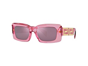 Versace Women's 54mm Transparent Pink Sunglasses  | VE4444U-5355AK-54