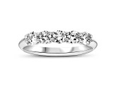 0.75ctw Diamond Wedding Band Ring in 14k White Gold