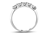 0.75ctw Diamond Wedding Band Ring in 14k White Gold