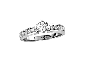 Picture of 1.00ctw Diamond Engagement Ring in 14k White Gold