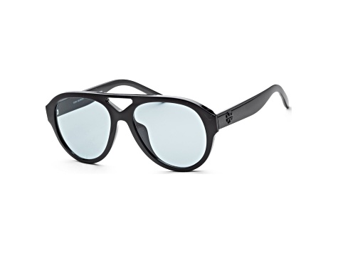 Tory Burch Women's Fashion 55mm Shiny Black Sunglasses, TY9069U-187302-55  - 1271MA