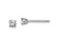 14K White Gold Lab Grown Diamond 1/4ctw VS/SI GH 4 Prong Earrings