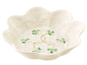 Belleek Shamrock Sweet Dish