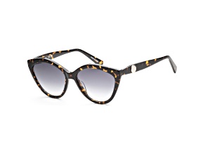 Longchamp Women's 56mm Dark Havana Sunglasses