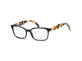 Prada Women's Fashion 53mm Blue Opticals | PR-18TV-VIB1O1