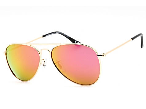 Prive Revaux The Commando Mini Champagne Gold Tone Frame Pink