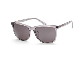 Longchamp Unisex Fashion 60mm Transparent Grey Sunglasses | LO662SK-035