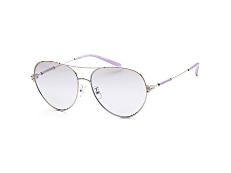 Tory Burch Women's 58mm Silver Sunglasses