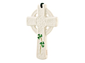Belleek St Kierans Celtic Cross Ornament