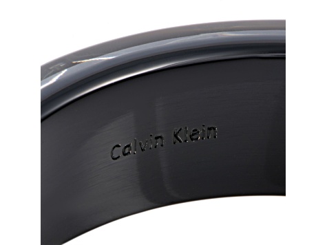 Calvin Klein Abstract Stainless Steel Bangle Bracelet